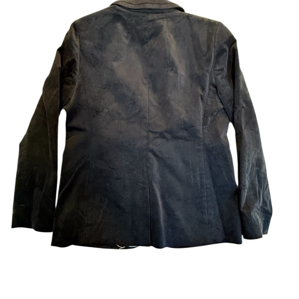 J crew womens black velvet blazer NWT 10 - Picture 2 of 7
